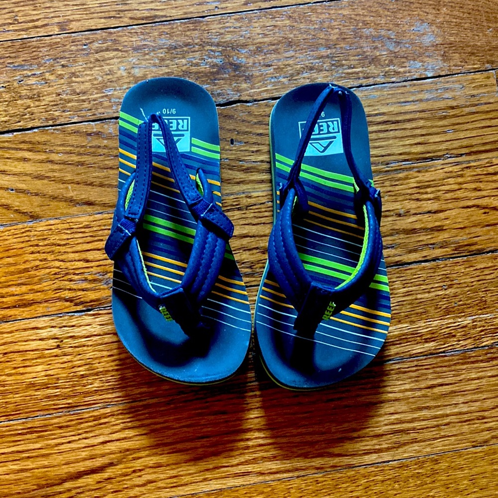 Toddler/preschool reef flip flops 9/10